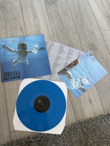 Nirvana nevermind blue vinyl - nevermind,