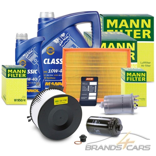Mann inspektionspaket für - mann, vw