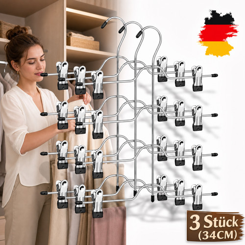 Hosenbügel platzsparend - , 3