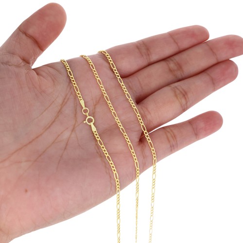 14k gelbgold dünn - gelbgold, figaro