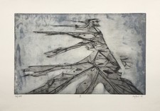 Otto Eglau Farbradierung