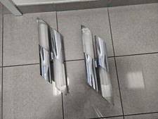 2 LTS Wand Strahler  Wandleuchte Flur Lampe Wohn Zimmer Leuchte silberfarbig