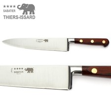 Thiers-Issard Sabatier Kochmesser Küchenmesser - 20 cm Klinge - Staminaholz rot