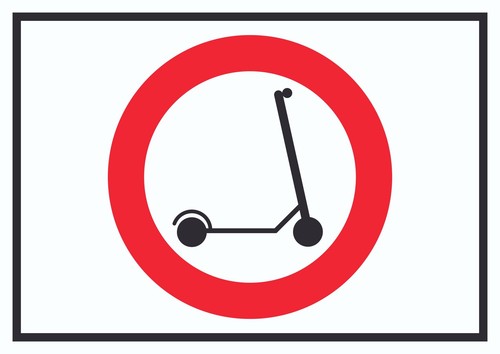 Scooter durchfahrt verboten - scooter,