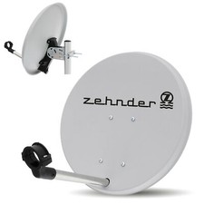 ZEHNDER 40 cm Satelliten SAT Spiegel Schüssel Antenne Camping Garten Balkon hell