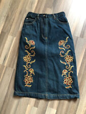 blauer Rock vintage Tina Toole sehr gut Gr. 140