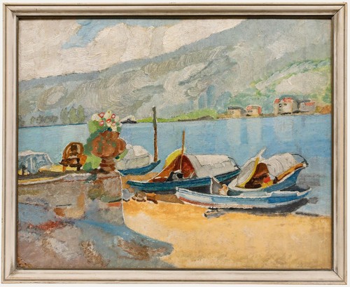 Gerahmtes ölgemälde aus - gerahmtes,