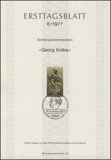 ETB 06/1977 Georg Kolbe, Bildhauer