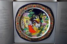 Rosenthal Weihnachtsteller 1989 Björn Wiinblad/Serie Weihnachtslieder/Wie NEU