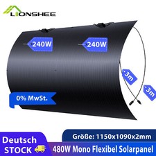 Flexibel solarmodul 480w - 0%-flexibel,