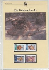 WWF   1990   Malediven  Die Fechterschnecke    Kapitel kplt.