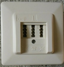 1. Erste TAE Telefondose Telekom mit LSA und PPA in Ausführung UP Unterputz DSL