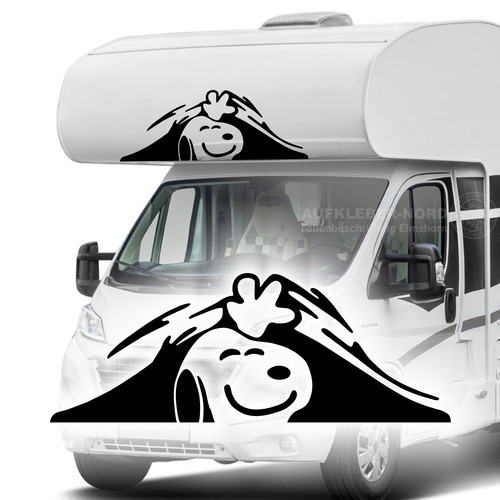 Snoopy aufkleber 130cm - snoopy,