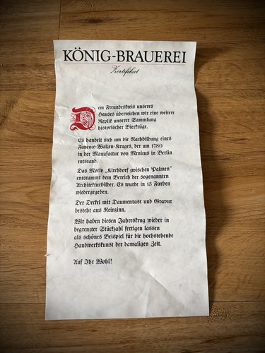 Zertifikat bierkrug - zertifikat,