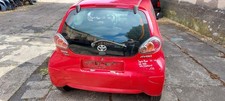 Toyota Aygo, 3-trg., Bj. 05-10 -Stoßstange hinten/Heckstoßstange, 3P0-VULCANOROT