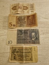 Alte Reichsmark Scheine Deutsches Reich