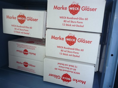 36 weck gläser 80 - x, ml