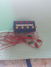 1) MÄRKLIN  7210 Schaltpult, mit 2steckern /Muffen und litzen