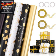 Geschenkpapier Set Rollen