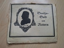Notgeld Goethe Geld Artern