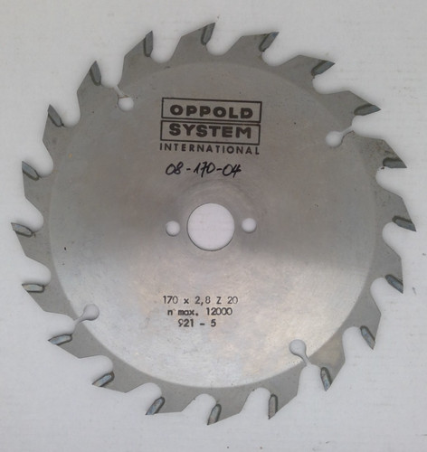 Sägeblatt 170x2 8x20 z20 - 170x2,8x20,, wz