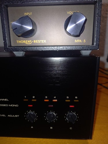 Vorstufe phono thorens restek - phono,