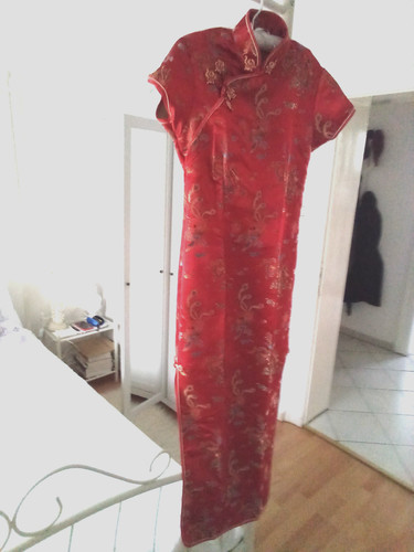 Stilvolles rote chinesische - stilvolles,