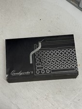 Qwerkywriter S, typewriter，keyboard, retro keyboard, mint green, USB-C