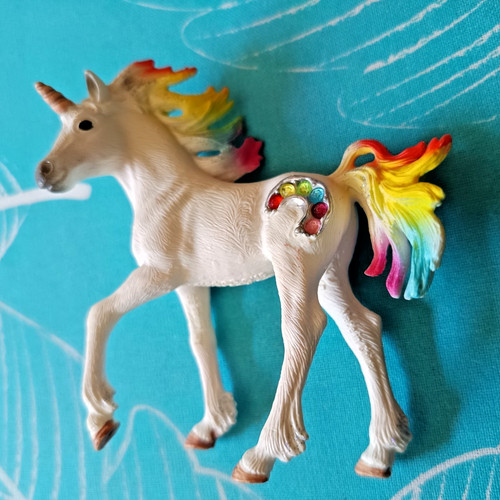 Schleich regenbogen einhorn - ,