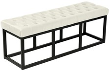 Sitzbank Polson Samt Schwarz