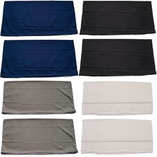 2er PACK Kopfkissenbezug 40x80 cm Kissenbezug 100% Baumwolle Jacquard Damast