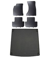 Fußmatten Kofferraumwanne für Audi A4 B8 Avant 8K 2008-2015 im Set Gummi Matten