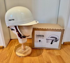 PACTO CARRERA-Helm für Oldtimer-Rallyes, handgemacht, neu, Kopfumfang 57cm 