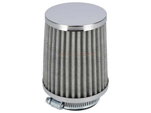 Chrom luftfilter 10cm bauhöhe - 10cm,