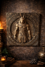 Wandfigur anubis dekoration - -,