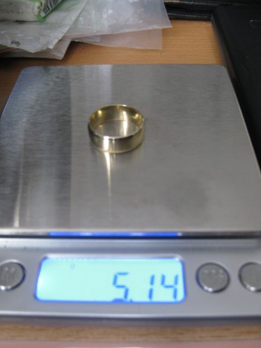Goldring ohne stein 333 - goldring,