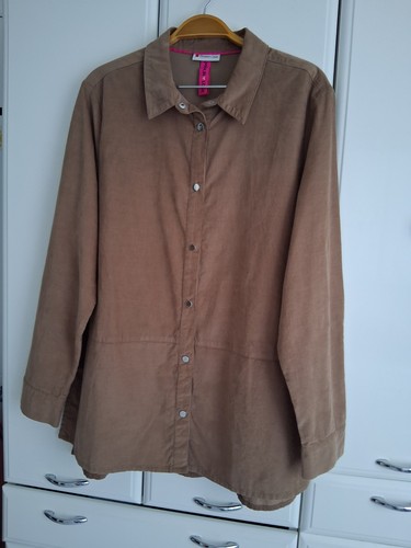 Damen feincord bluse - damen,