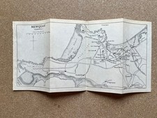 Antiker Straßenplan Stadtplan