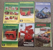 28 Prospekte Konvolut Landwirtschaft  Technik Maschinen