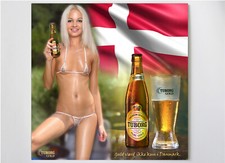 Tuborg-Bierwerbung Dänemark /