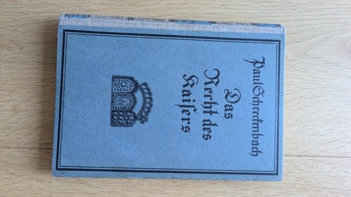 Paul schreckenbach das - schreckenbach:, recht