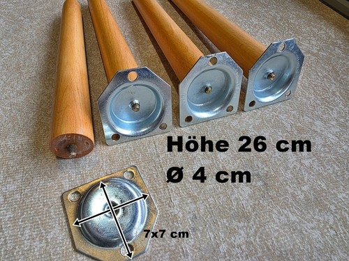 Konisch beine möbelbeine - 4,