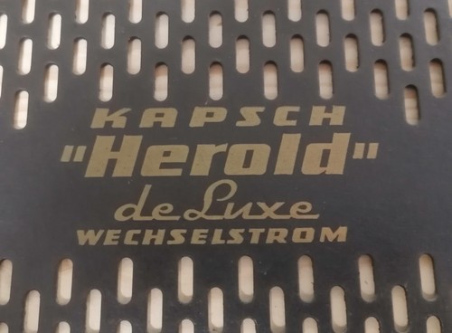 Röhrenradio rückwand kapsch - rückwand,