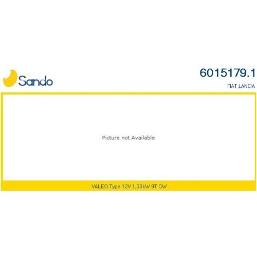 Starter sando 6015179 für - starter,