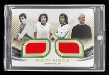 Futera 2024 Gerd Müller /6 Reminisce Duo Game Worn Jersey Patch Bayern München
