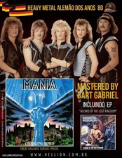 MANIA Changing times & Wizard of the lost kingdom CD slipcase&Poster, remastered