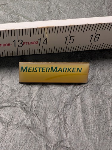 Meister marken pin - meister,
