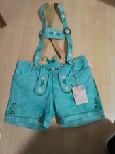 Stockerpoint Lederhose türkis