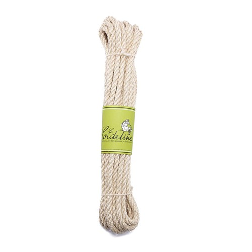 Sisalseil 6mm 10m - , natur