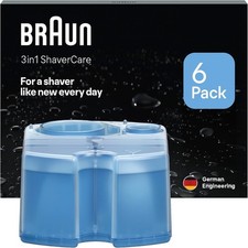 Braun CCR 6 Reinigungskartusche (6er) zu Braun Rasierer Series 3,5,7,9